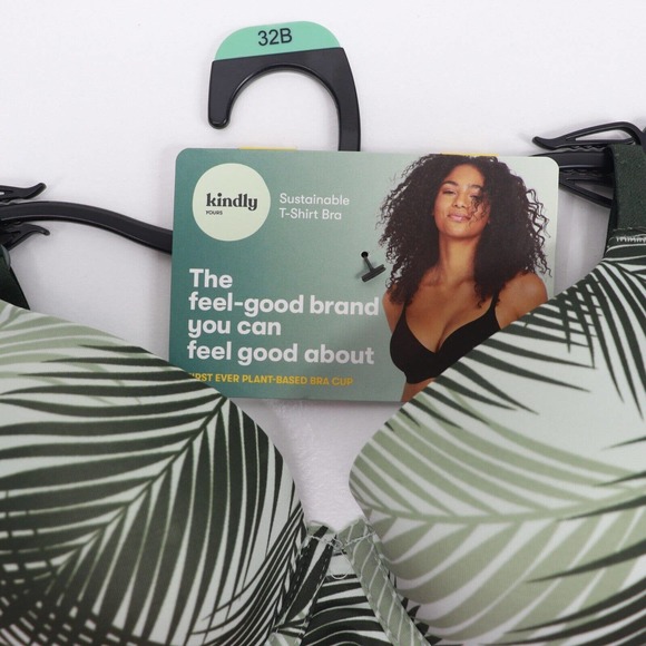 Kindly Yours Women’s Sustainable Tailored Full Coverage T-Shirt Bra 32B - Picture 3 of 7
